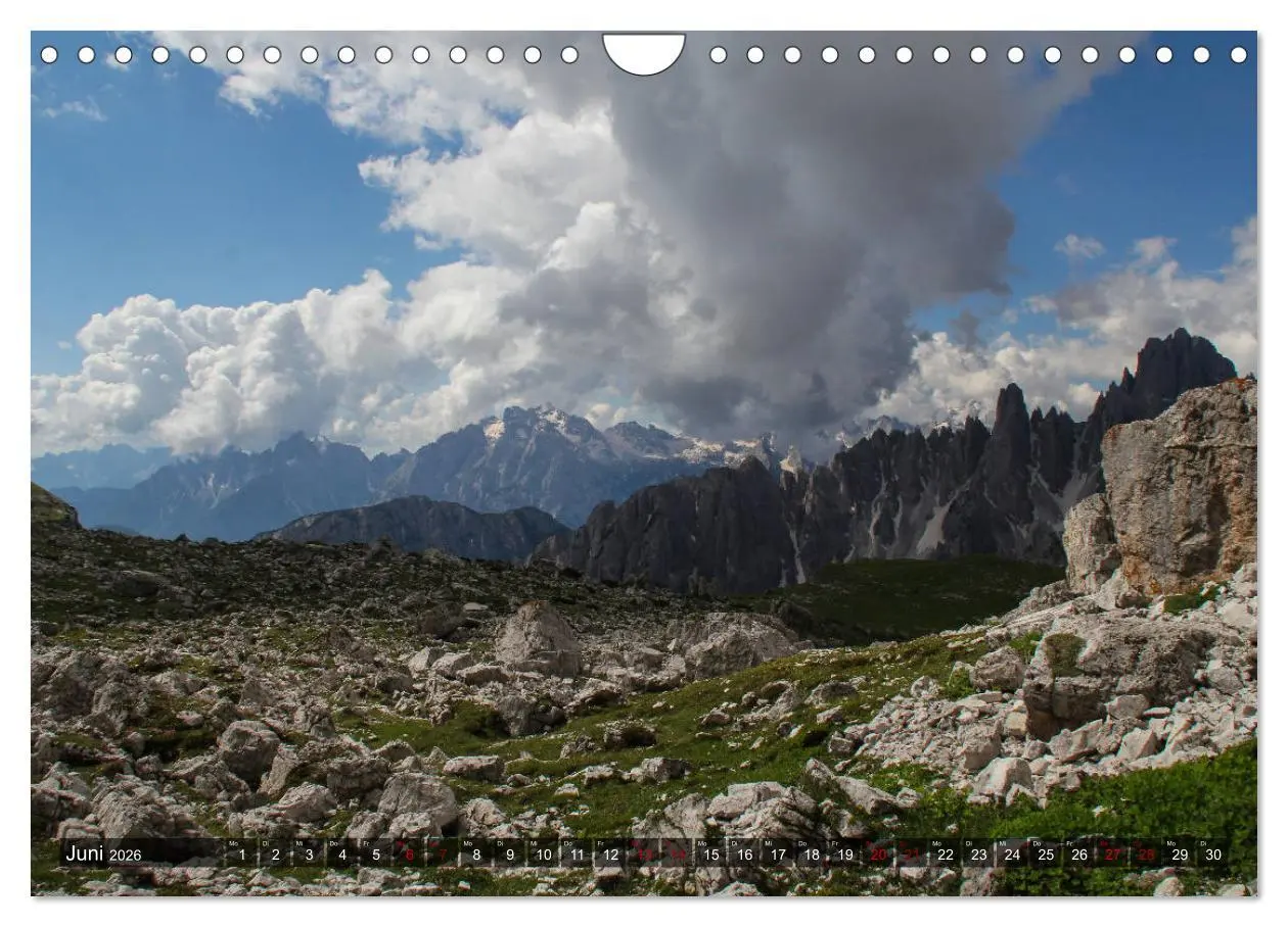Bild: 9783457868003 | Dolomiten 2026 - Die weißen Berge (Wandkalender 2026 DIN A4 quer),...