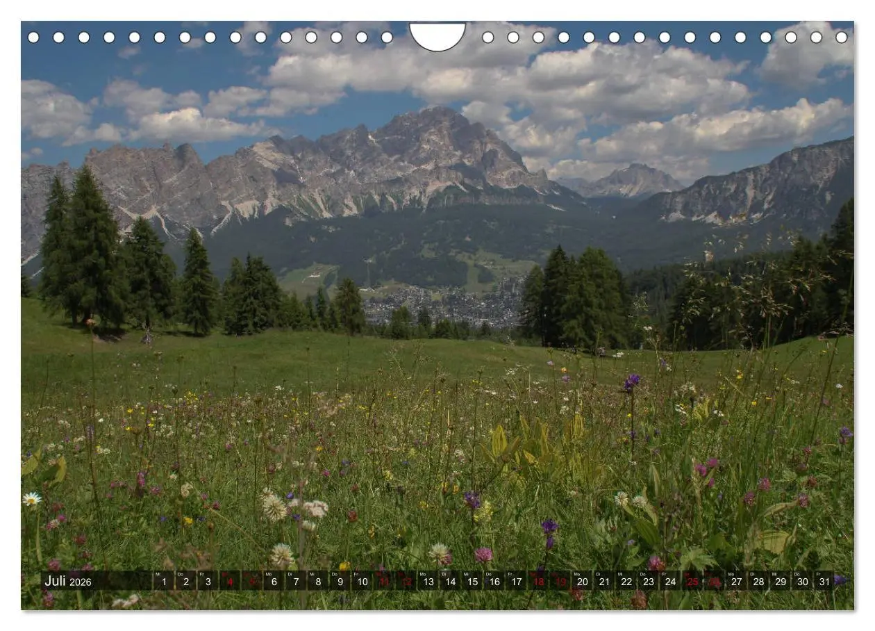 Bild: 9783457868003 | Dolomiten 2026 - Die weißen Berge (Wandkalender 2026 DIN A4 quer),...