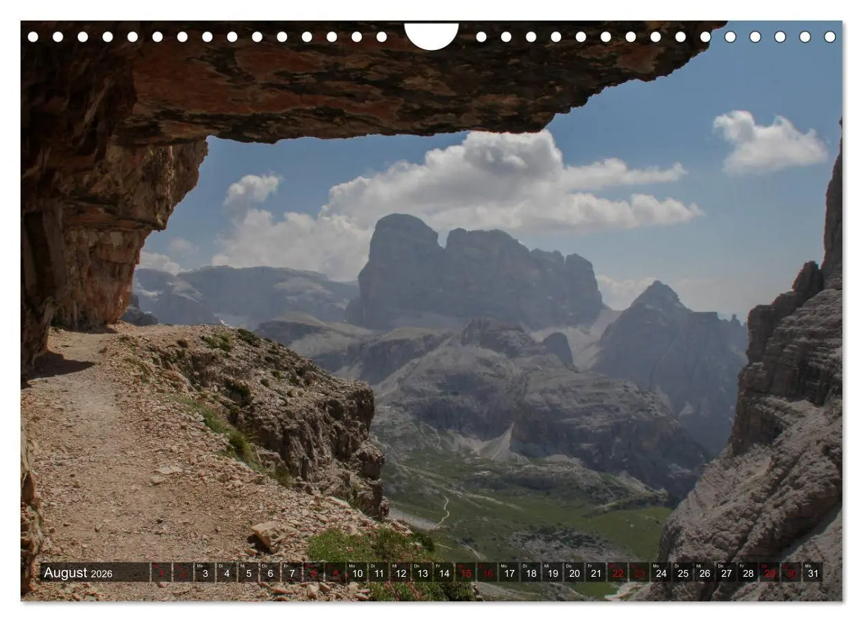 Bild: 9783457868003 | Dolomiten 2026 - Die weißen Berge (Wandkalender 2026 DIN A4 quer),...