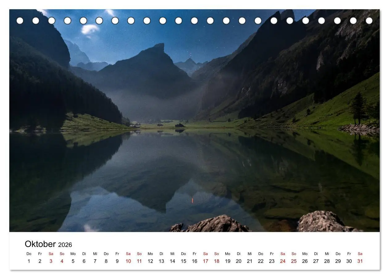 Bild: 9783457938003 | Faszination Säntis (Tischkalender 2026 DIN A5 quer), CALVENDO...