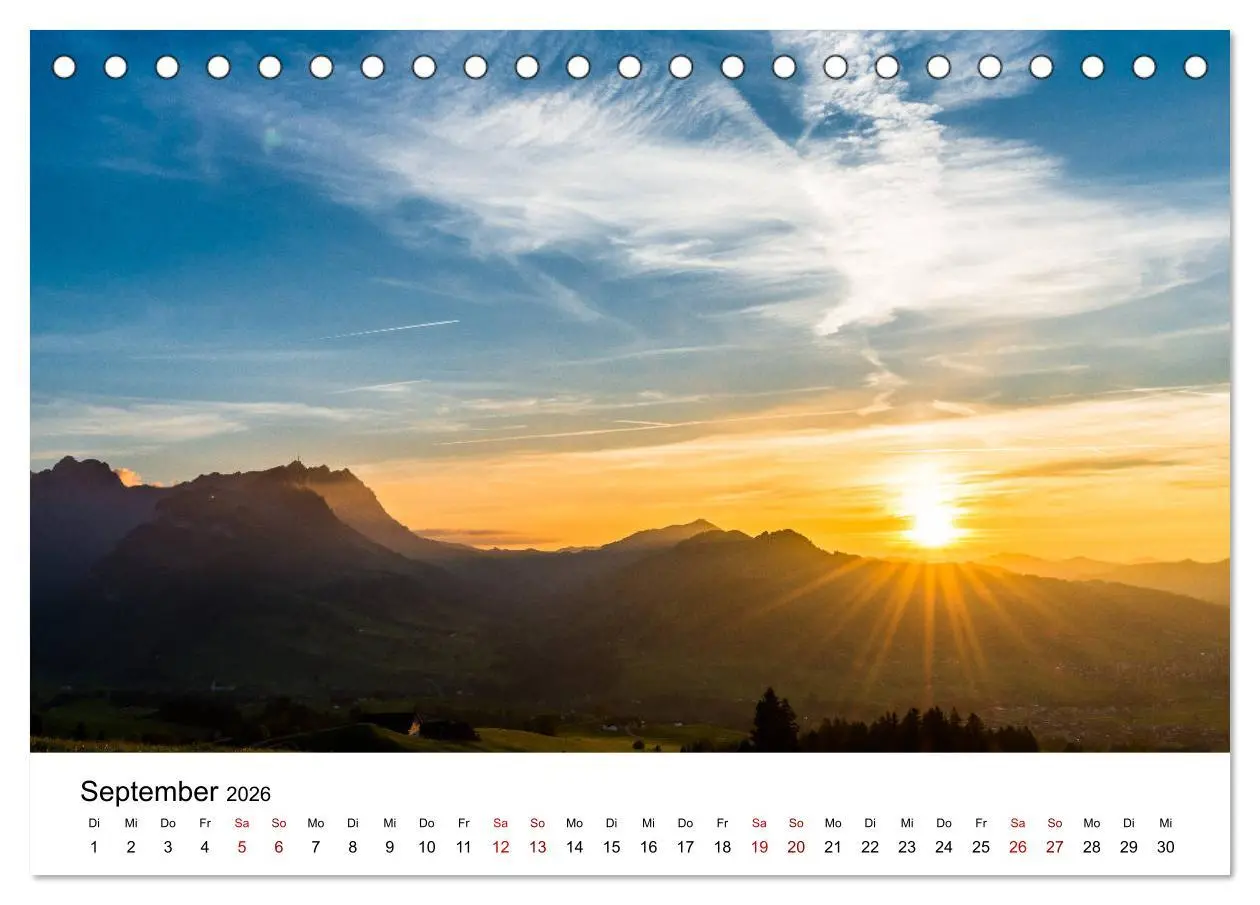 Bild: 9783457938003 | Faszination Säntis (Tischkalender 2026 DIN A5 quer), CALVENDO...