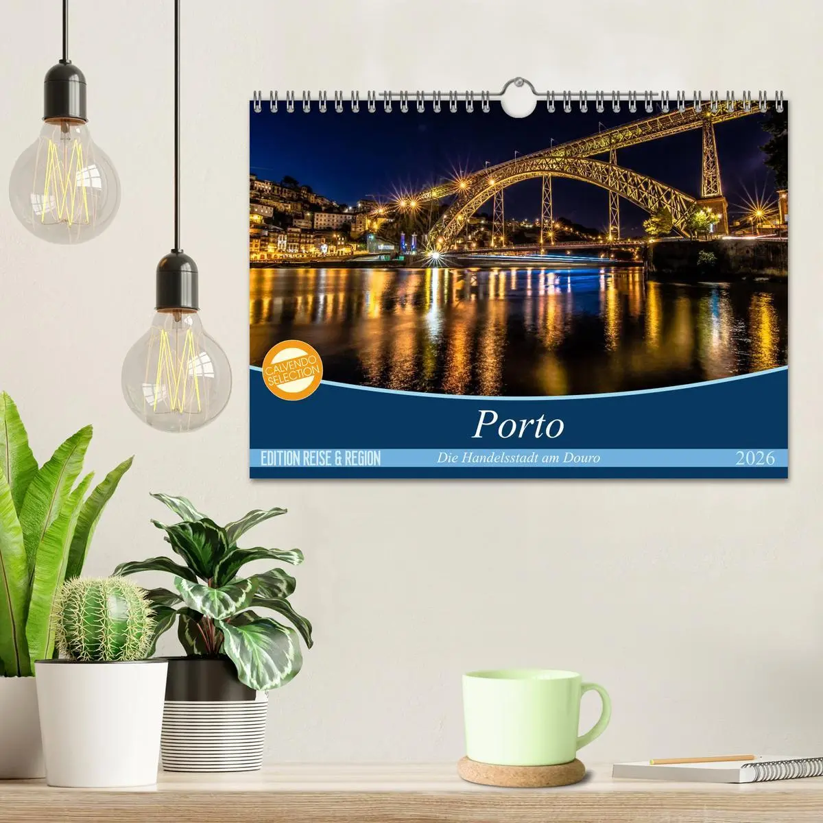 Bild: 9783516028003 | Porto - Die Handelsstadt am Douro (Wandkalender 2026 DIN A4 quer),...