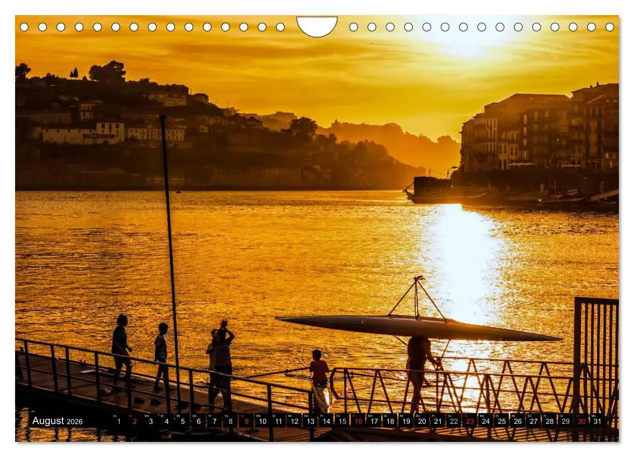 Bild: 9783516028003 | Porto - Die Handelsstadt am Douro (Wandkalender 2026 DIN A4 quer),...