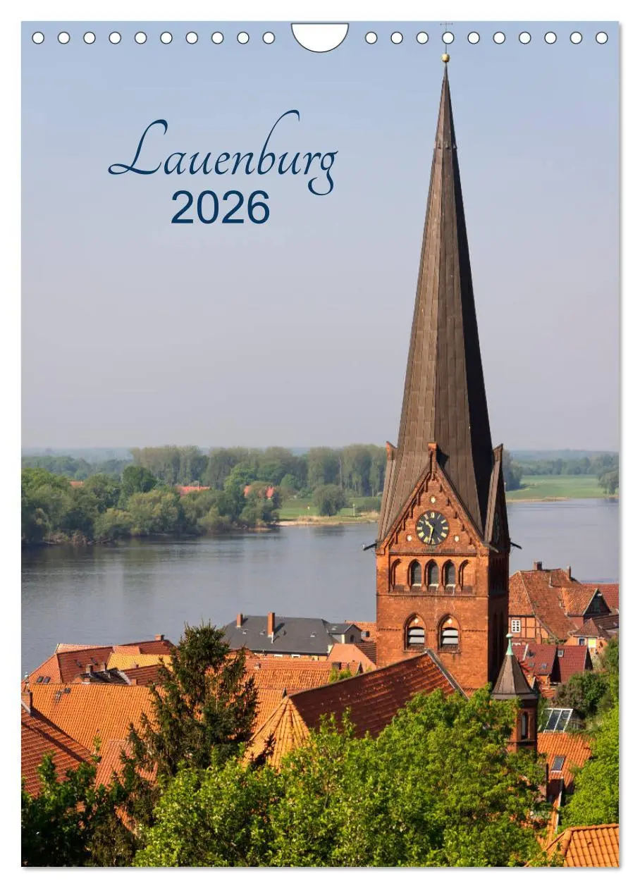 Cover: 9783516408003 | Lauenburg 2026 (Wandkalender 2026 DIN A4 hoch), CALVENDO...
