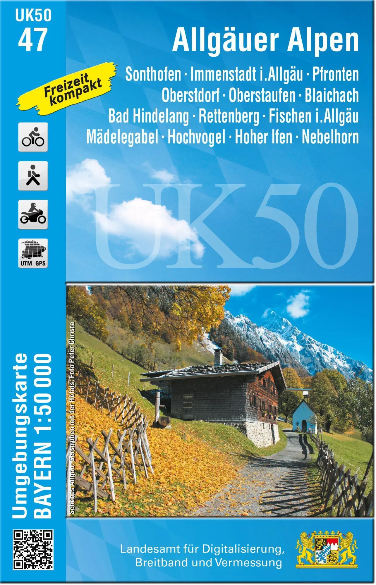 Cover: 9783899338003 | Allgäuer Alpen 1:50 000 (UK50-47) | Digitalisierung | (Land-)Karte