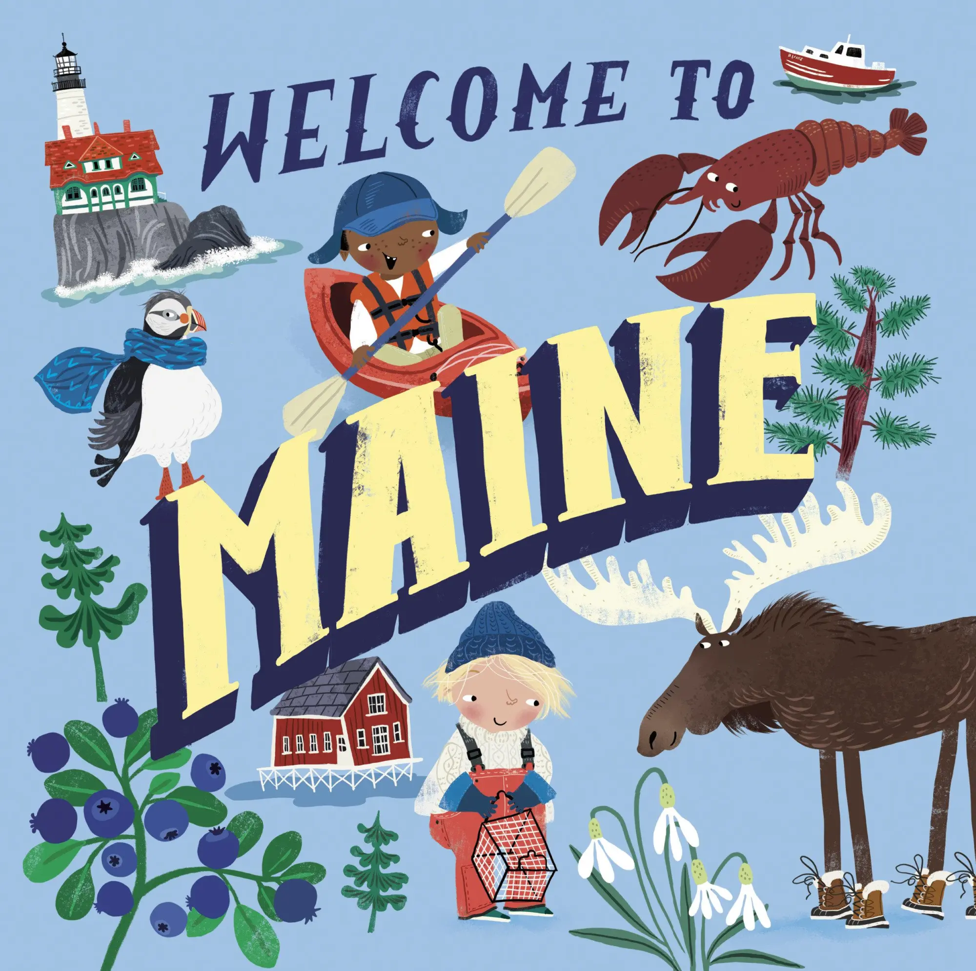 Cover: 9780593308103 | Welcome to Maine (Welcome To) | Asa Gilland | Buch | Englisch | 2021