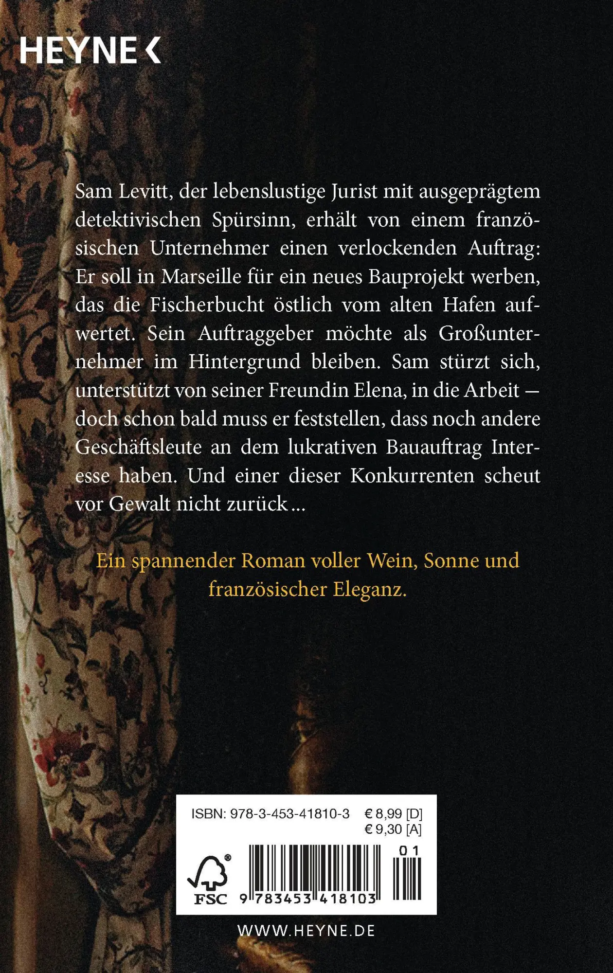 Rückseite: 9783453418103 | Der Coup von Marseille | Peter Mayle | Taschenbuch | 240 S. | Deutsch