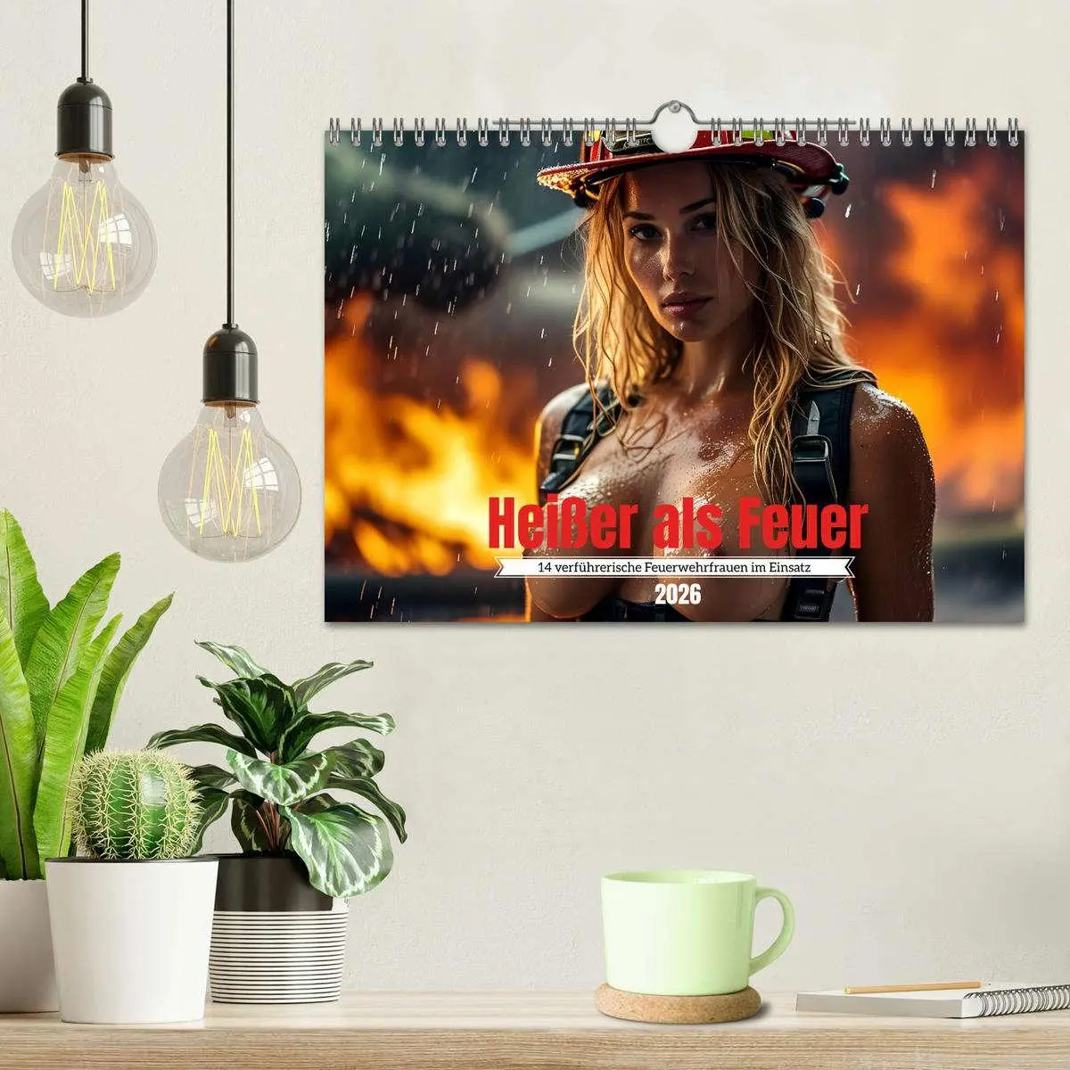 Bild: 9783457308103 | Heißer als Feuer: 14 verführerische Feuerwehrfrauen im Einsatz...