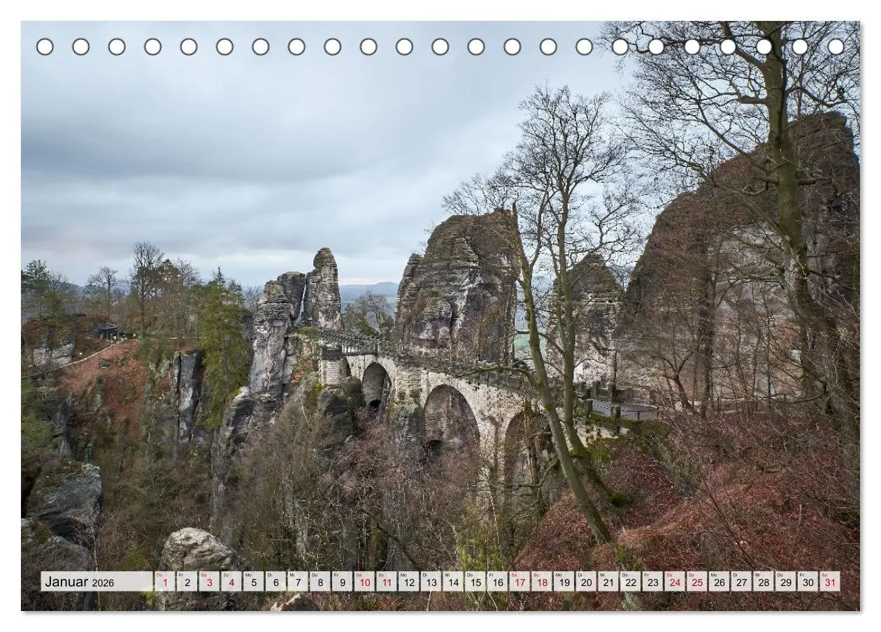 Bild: 9783457548103 | Sächsische Schweiz Momente 2026 (Tischkalender 2026 DIN A5 quer),...