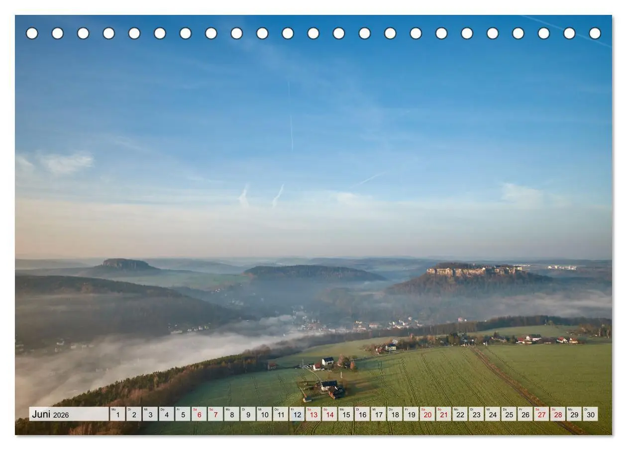 Bild: 9783457548103 | Sächsische Schweiz Momente 2026 (Tischkalender 2026 DIN A5 quer),...