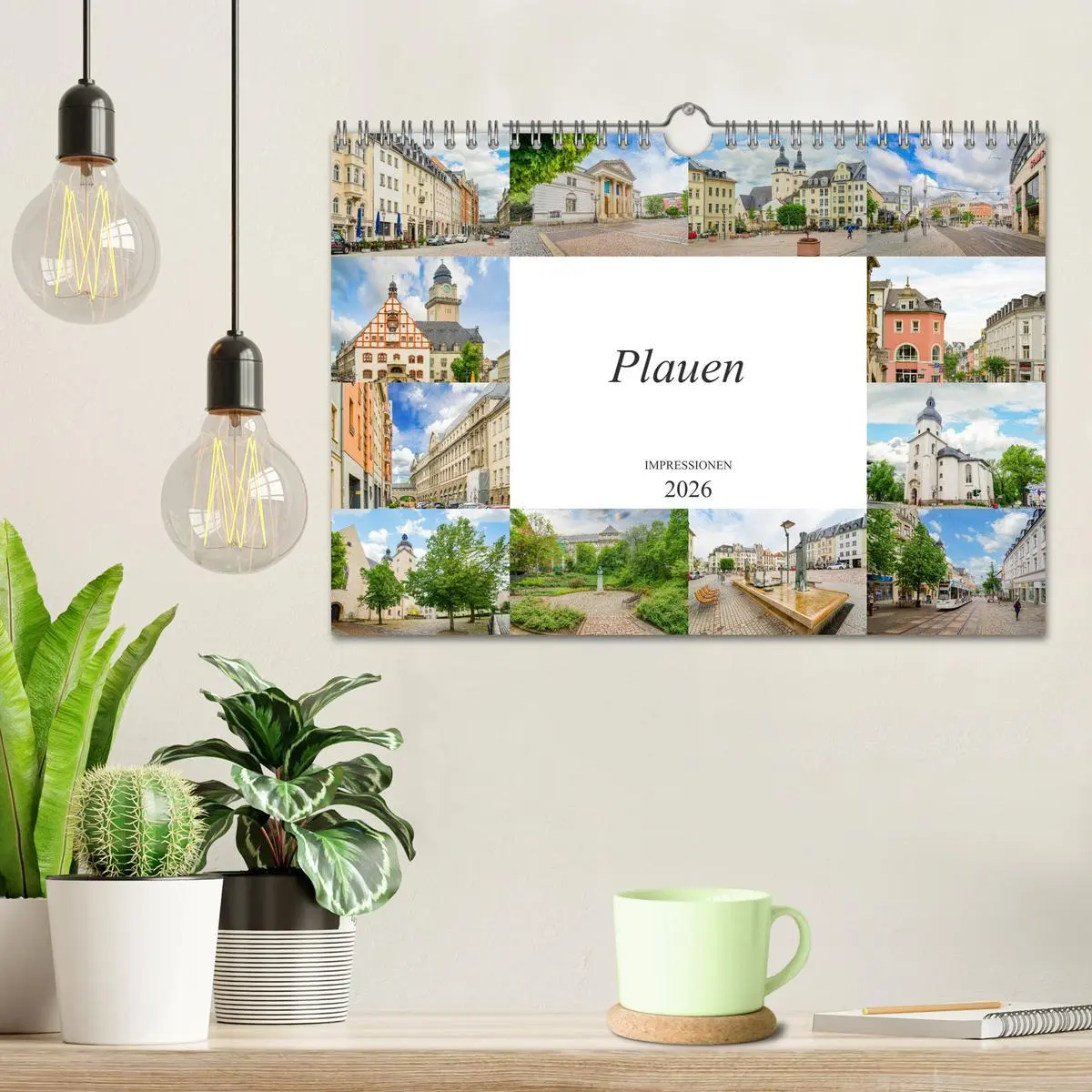 Bild: 9783457788103 | Plauen Impressionen (Wandkalender 2026 DIN A4 quer), CALVENDO...