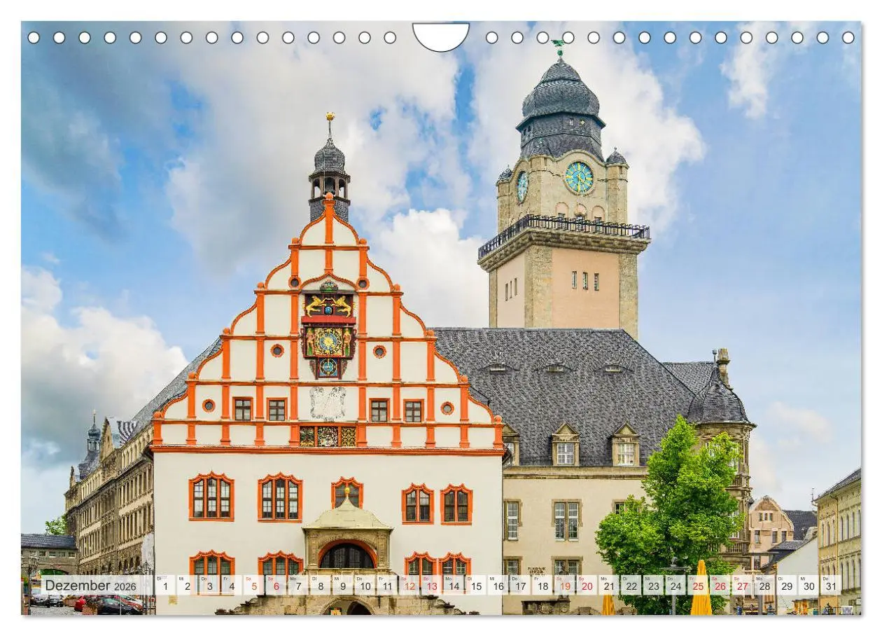 Bild: 9783457788103 | Plauen Impressionen (Wandkalender 2026 DIN A4 quer), CALVENDO...