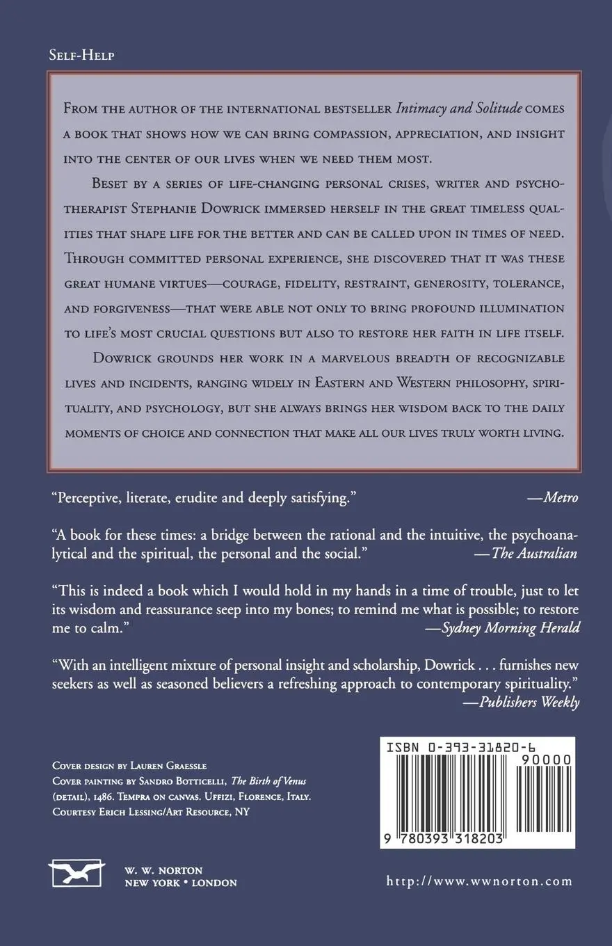 Rückseite: 9780393318203 | Forgiveness and Other Acts of Love | Stephanie Dowrick | Taschenbuch