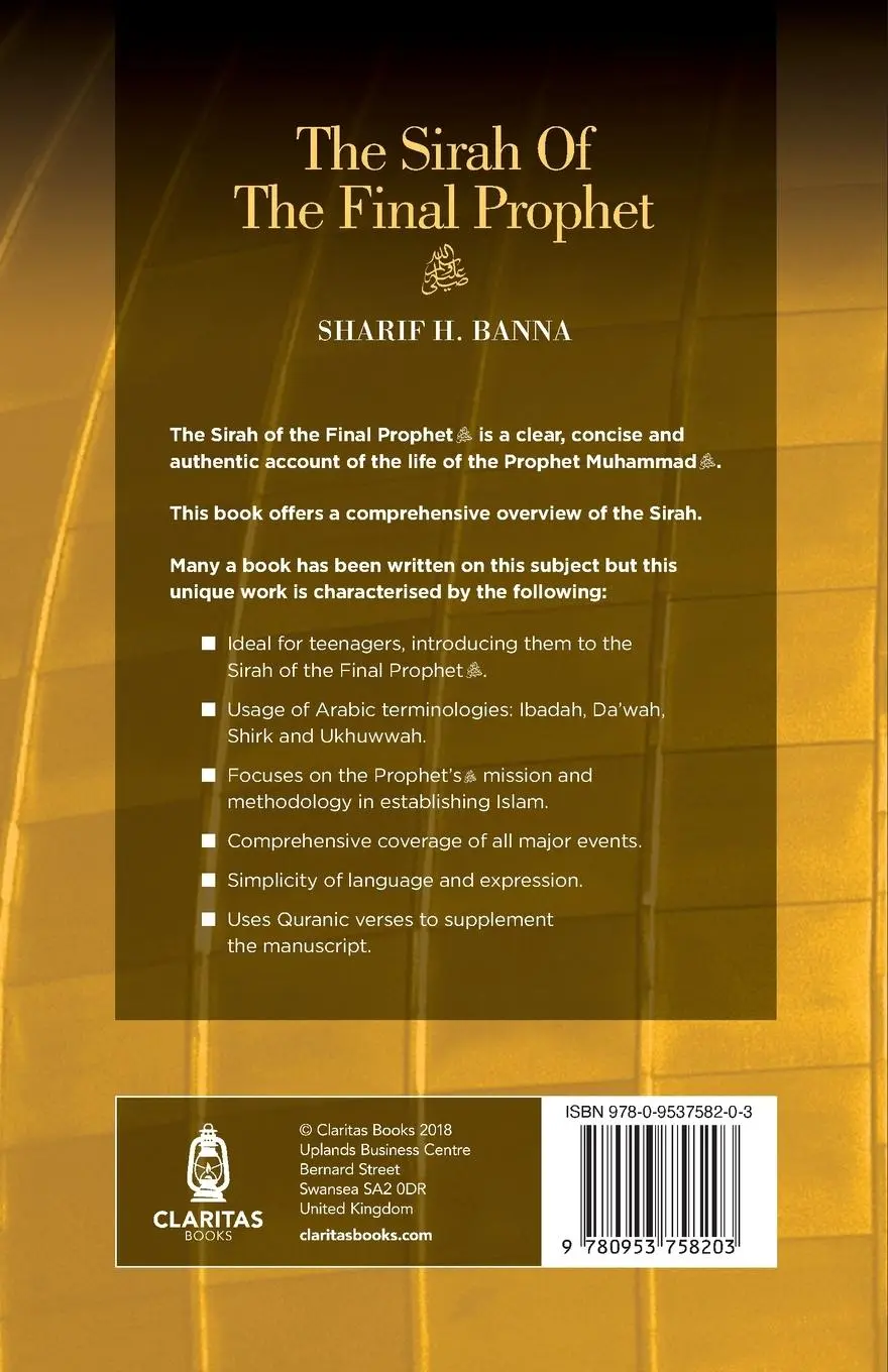 Rückseite: 9780953758203 | The Sirah of The Final Prophet | Sharif H. Banna | Taschenbuch | 2018