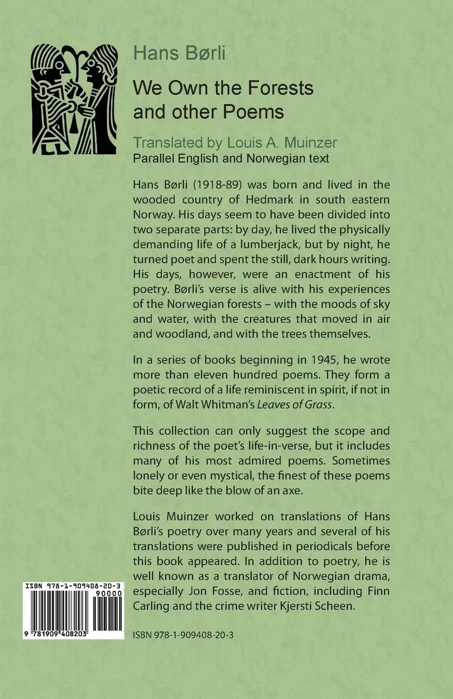 Rückseite: 9781909408203 | We Own the Forests and other Poems | Hans Børli | Taschenbuch | 2015