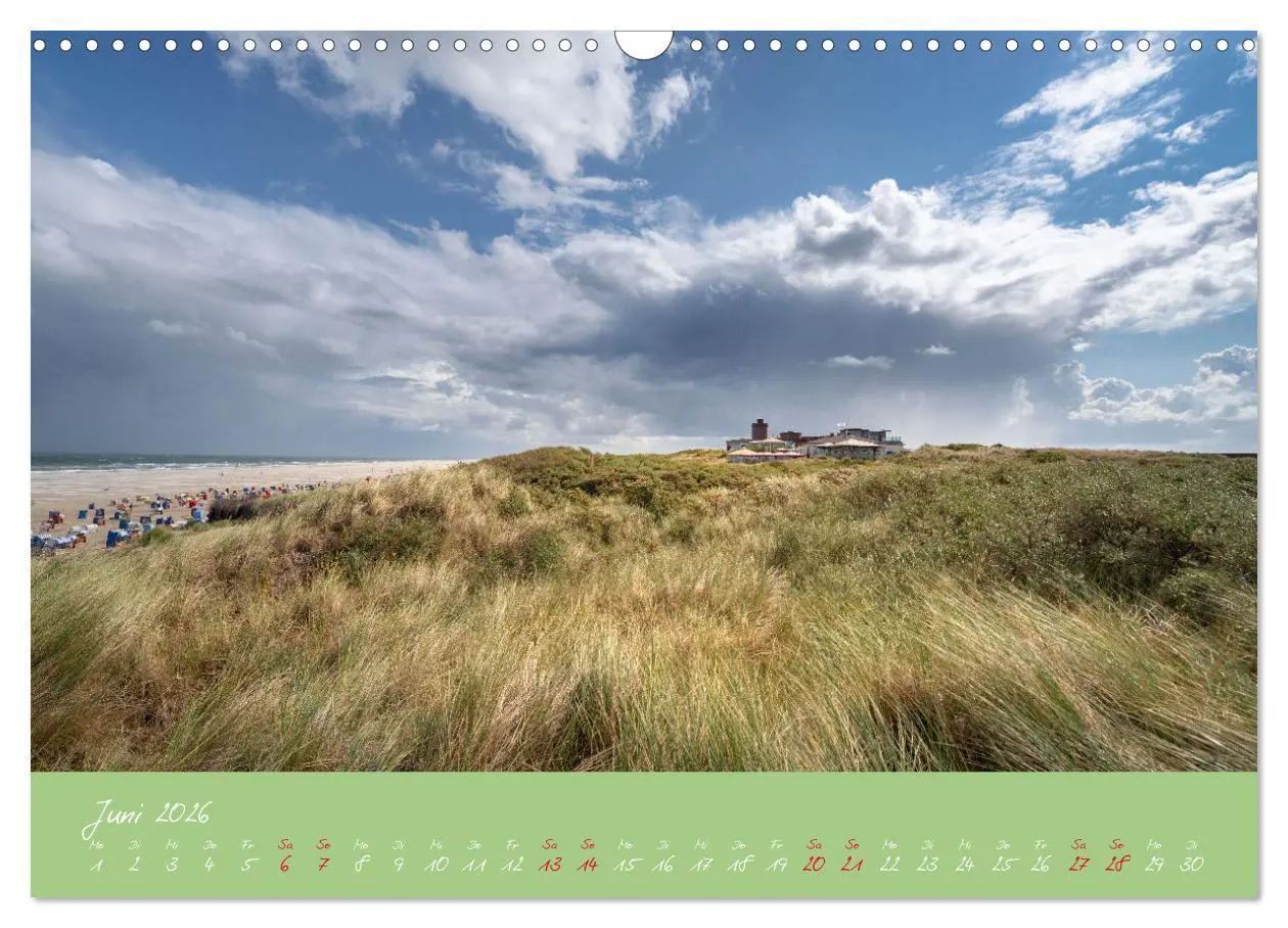 Bild: 9783457398203 | "Töwerland" Juist (Wandkalender 2026 DIN A3 quer), CALVENDO...