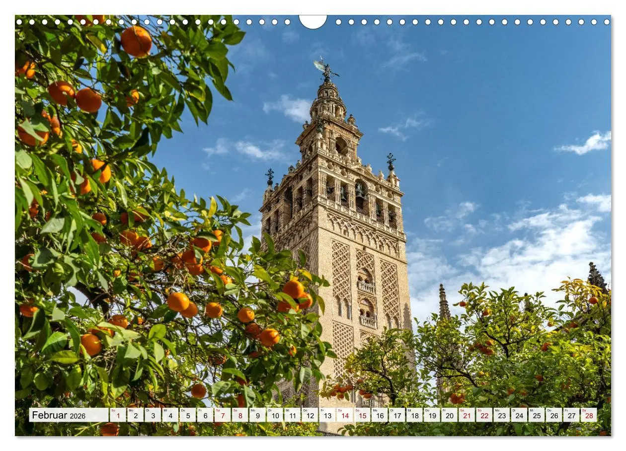 Bild: 9783457538203 | Spanien - Andalusien (Wandkalender 2026 DIN A3 quer), CALVENDO...