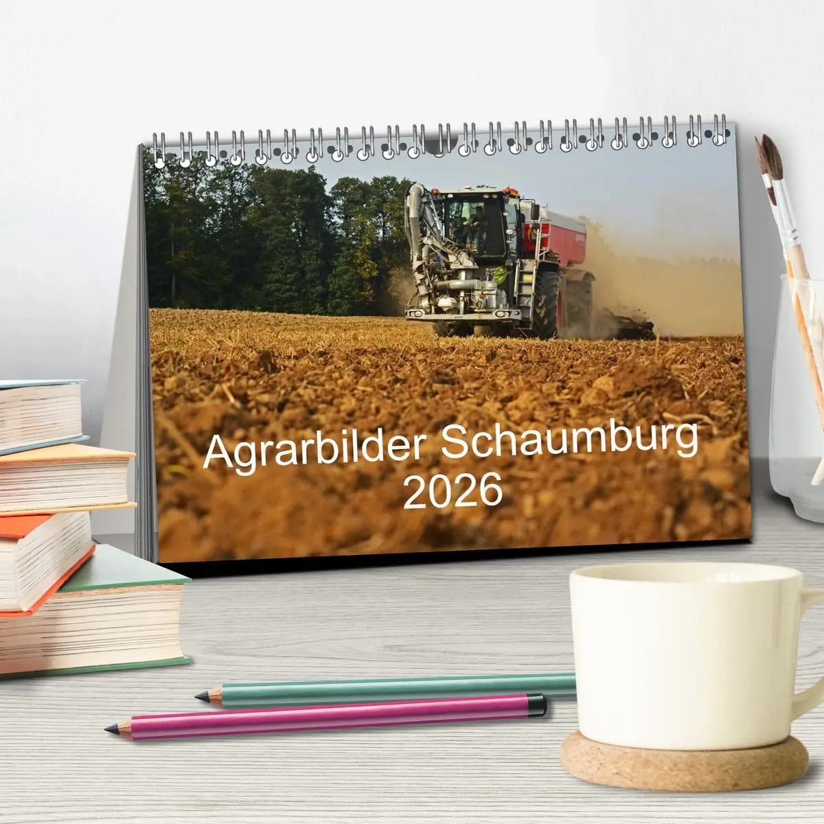 Bild: 9783457848203 | Agrarbilder Schaumburg 2026 (Tischkalender 2026 DIN A5 quer),...