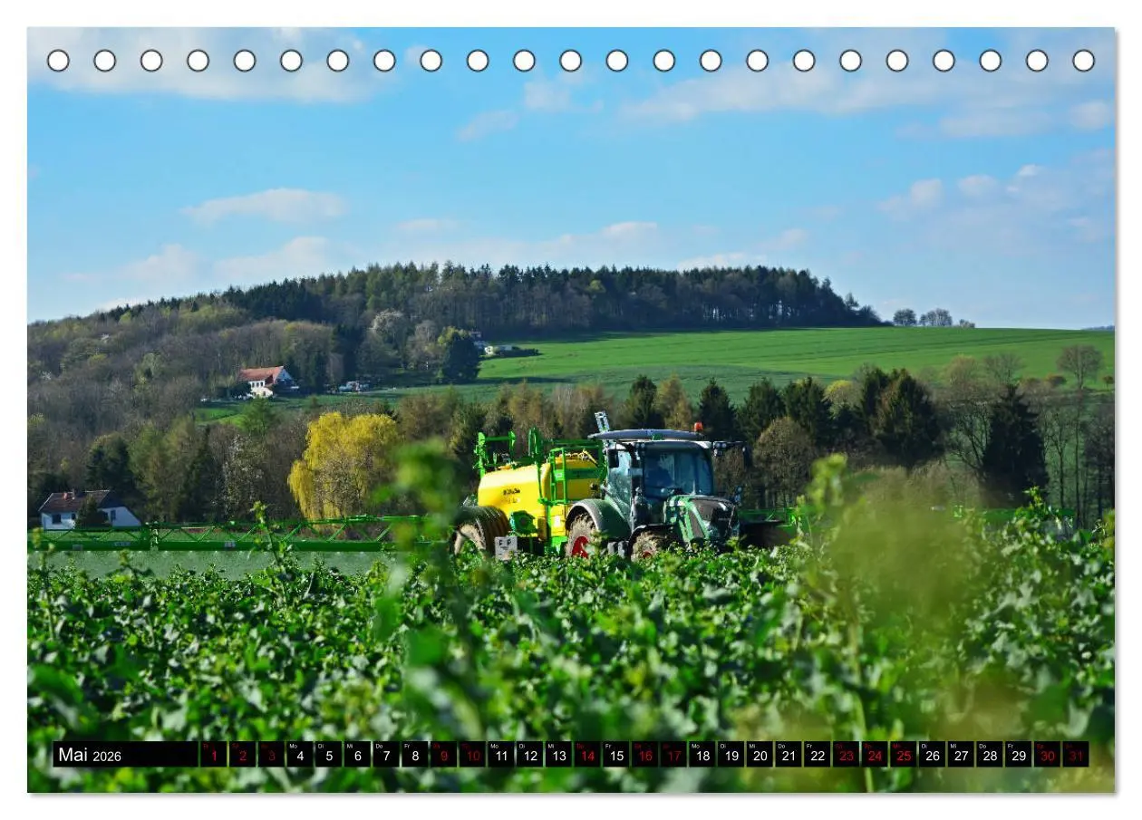 Bild: 9783457848203 | Agrarbilder Schaumburg 2026 (Tischkalender 2026 DIN A5 quer),...