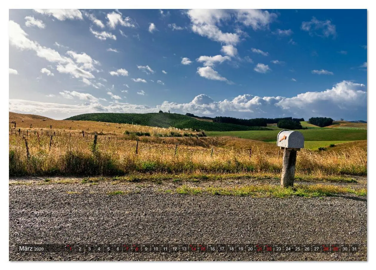 Bild: 9783516628203 | Neuseeland - Entdeckungen am Ende der Welt (Tischkalender 2026 DIN...
