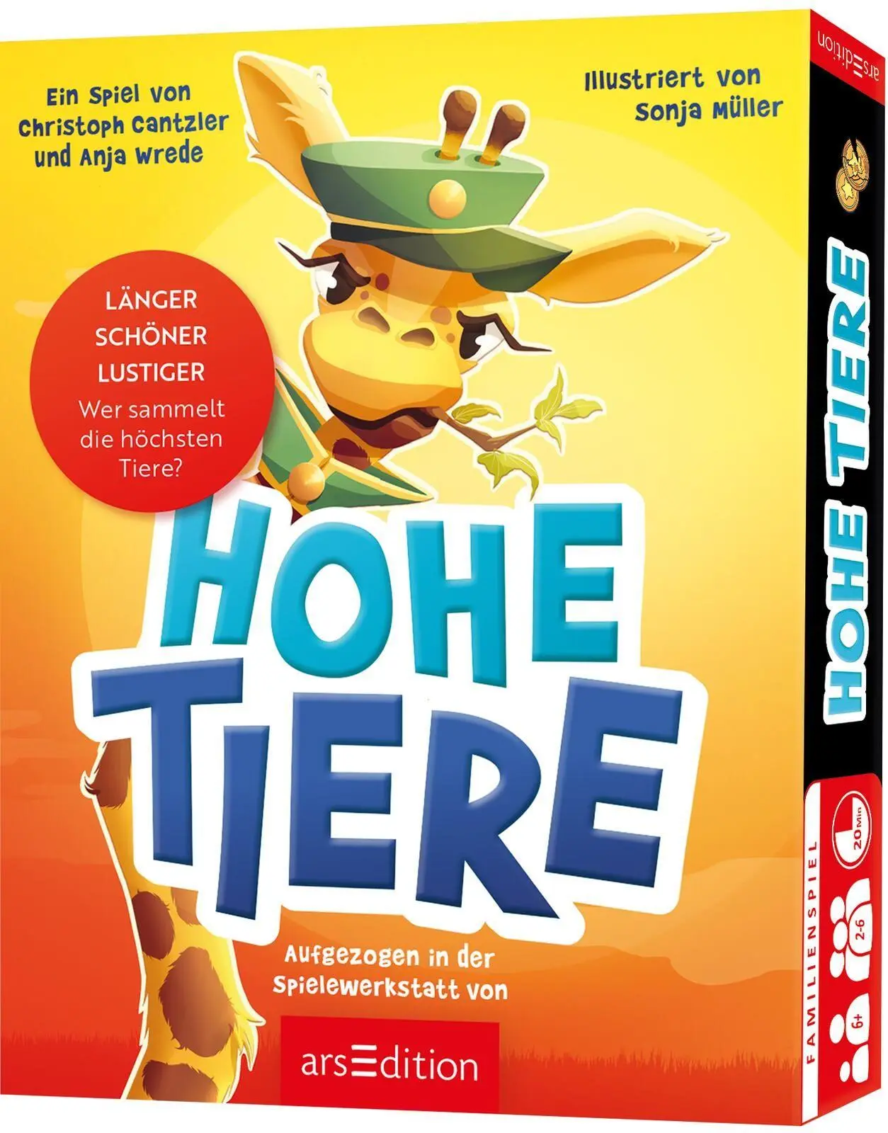 Cover: 4014489138303 | Hohe Tiere | Anja Wrede (u. a.) | Spiel | Deutsch | 2025
