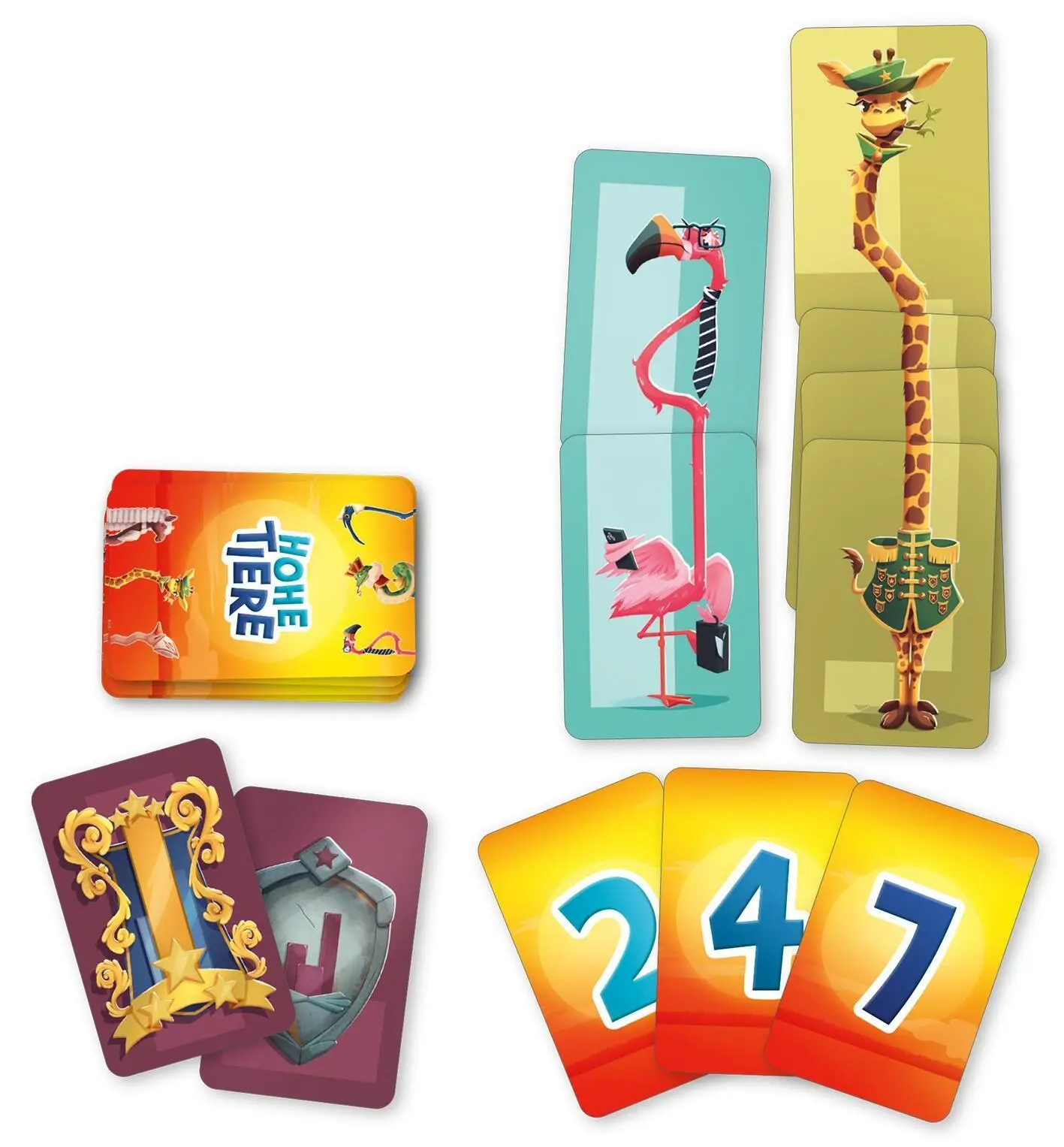 Bild: 4014489138303 | Hohe Tiere | Anja Wrede (u. a.) | Spiel | Deutsch | 2025