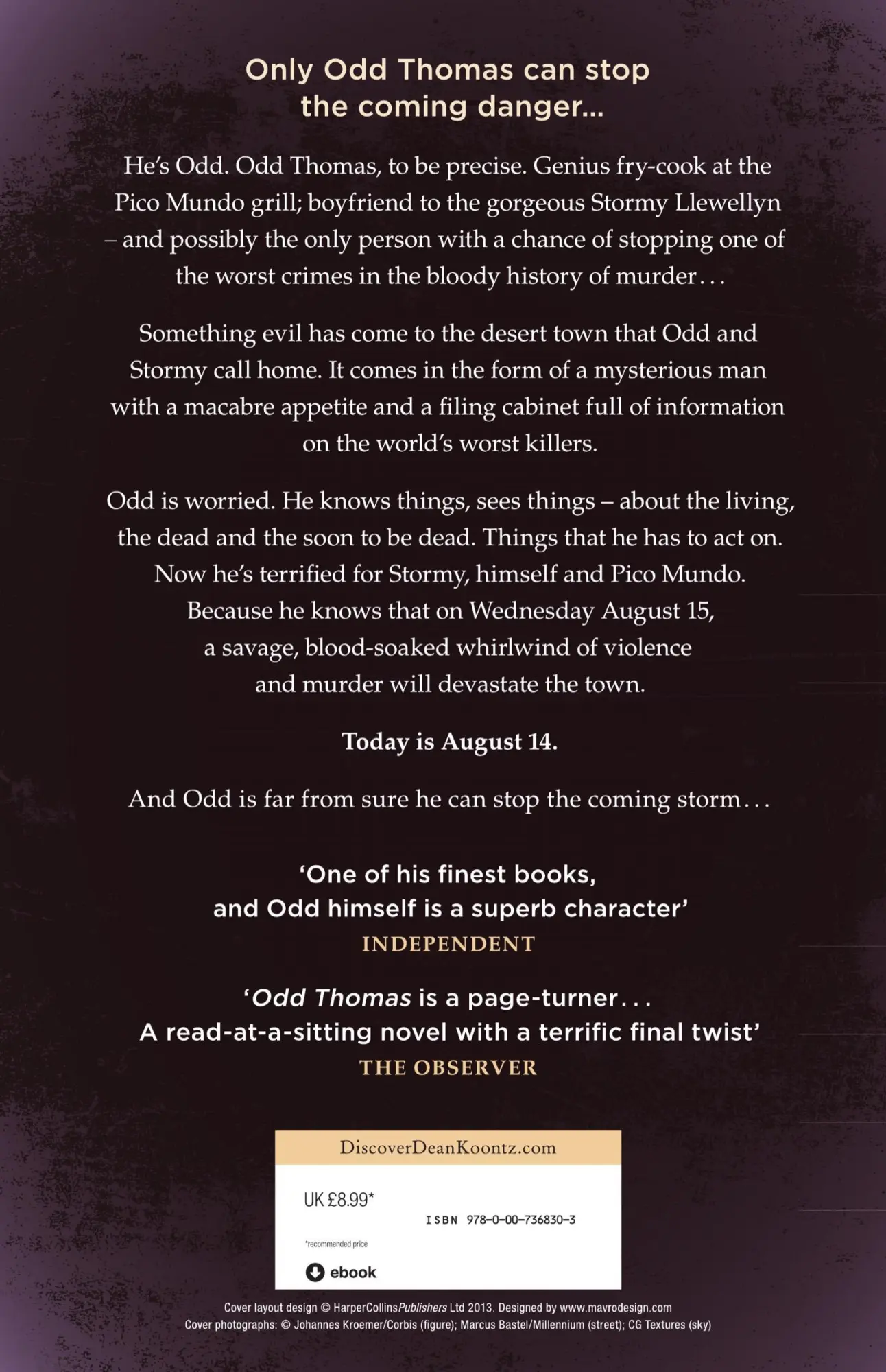 Rückseite: 9780007368303 | Odd Thomas | Dean Koontz | Taschenbuch | Kartoniert / Broschiert