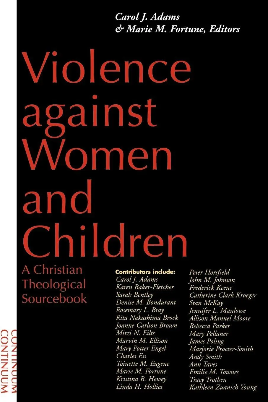 Cover: 9780826408303 | Violence Against Women and Children | Carol J. Adams (u. a.) | Buch