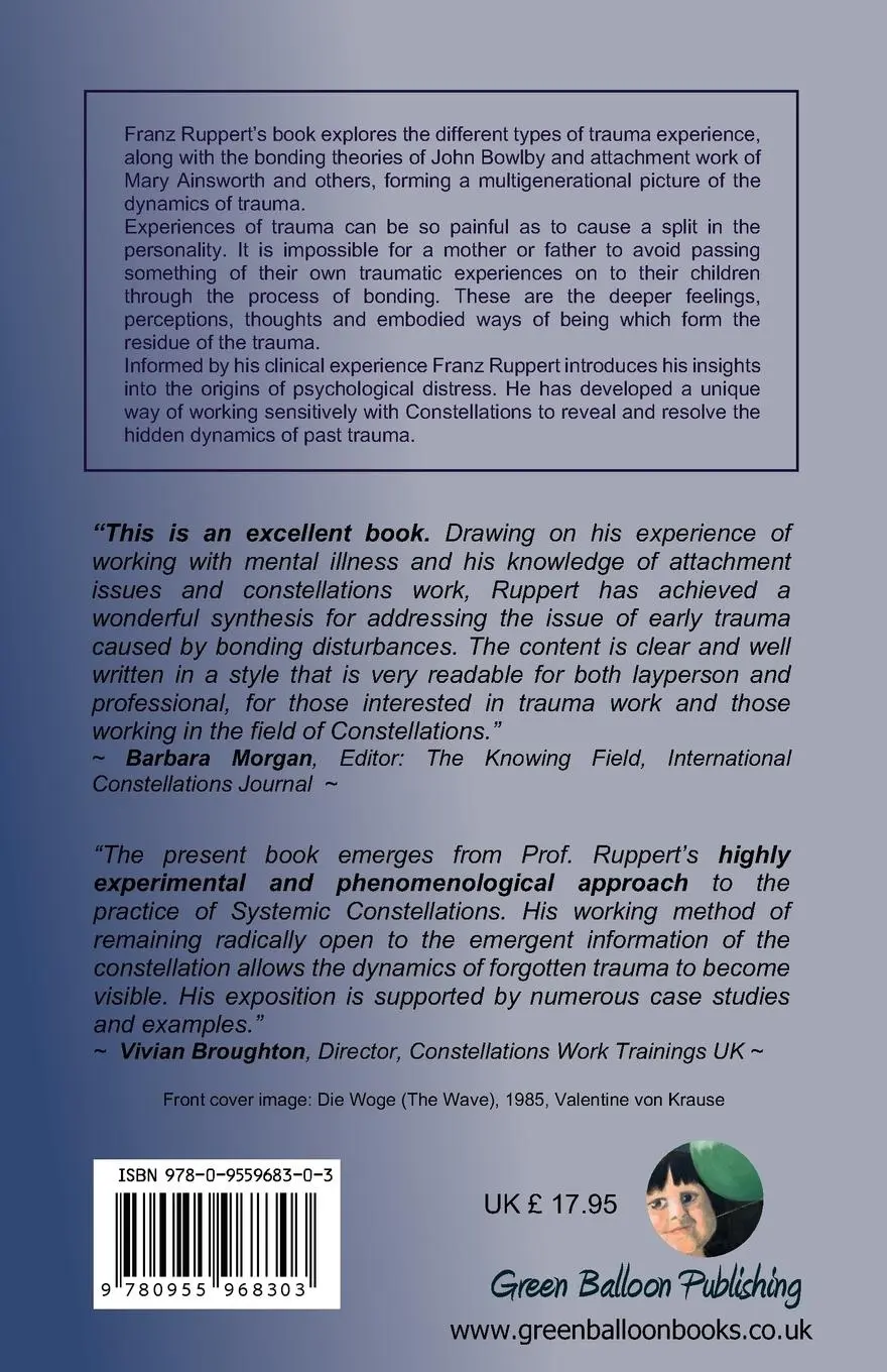 Rückseite: 9780955968303 | Trauma, Bonding &amp; Family Constellations | Franz Ruppert | Taschenbuch