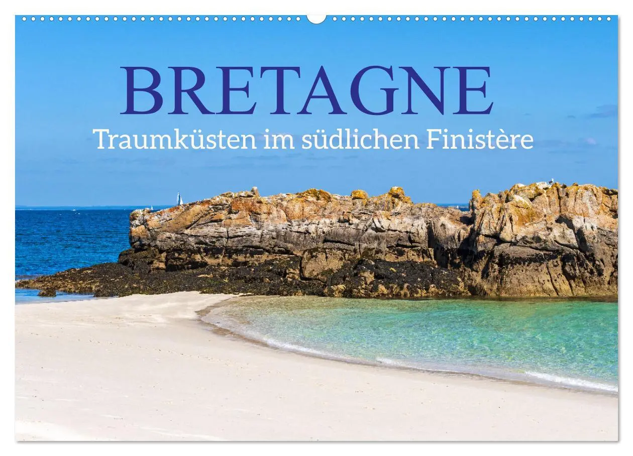 Cover: 9783457388303 | Bretagne - Traumküsten im südlichen Finistère (Wandkalender 2026...