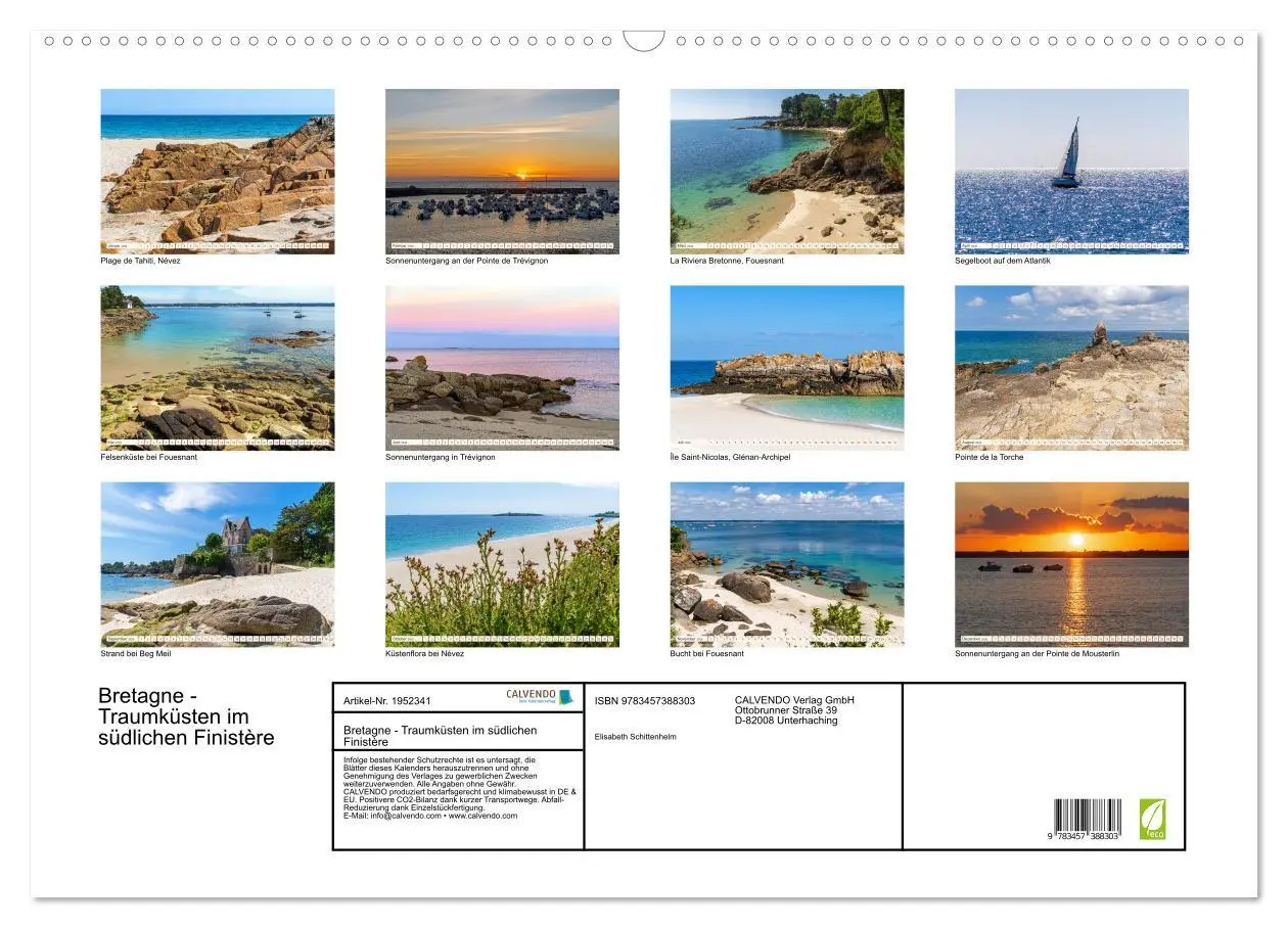 Bild: 9783457388303 | Bretagne - Traumküsten im südlichen Finistère (Wandkalender 2026...