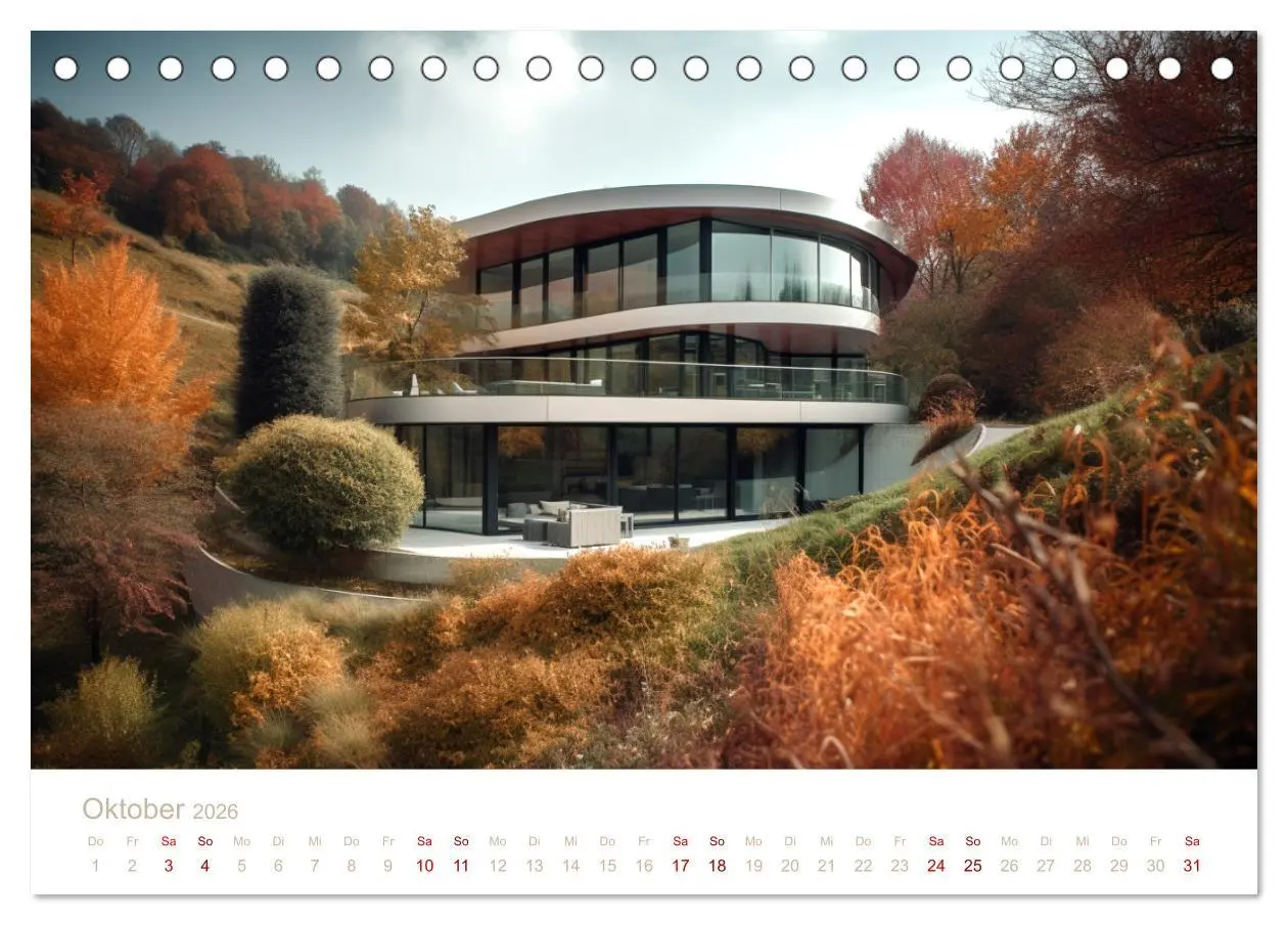 Bild: 9783457528303 | Häuser in den Bergen (Tischkalender 2026 DIN A5 quer), CALVENDO...