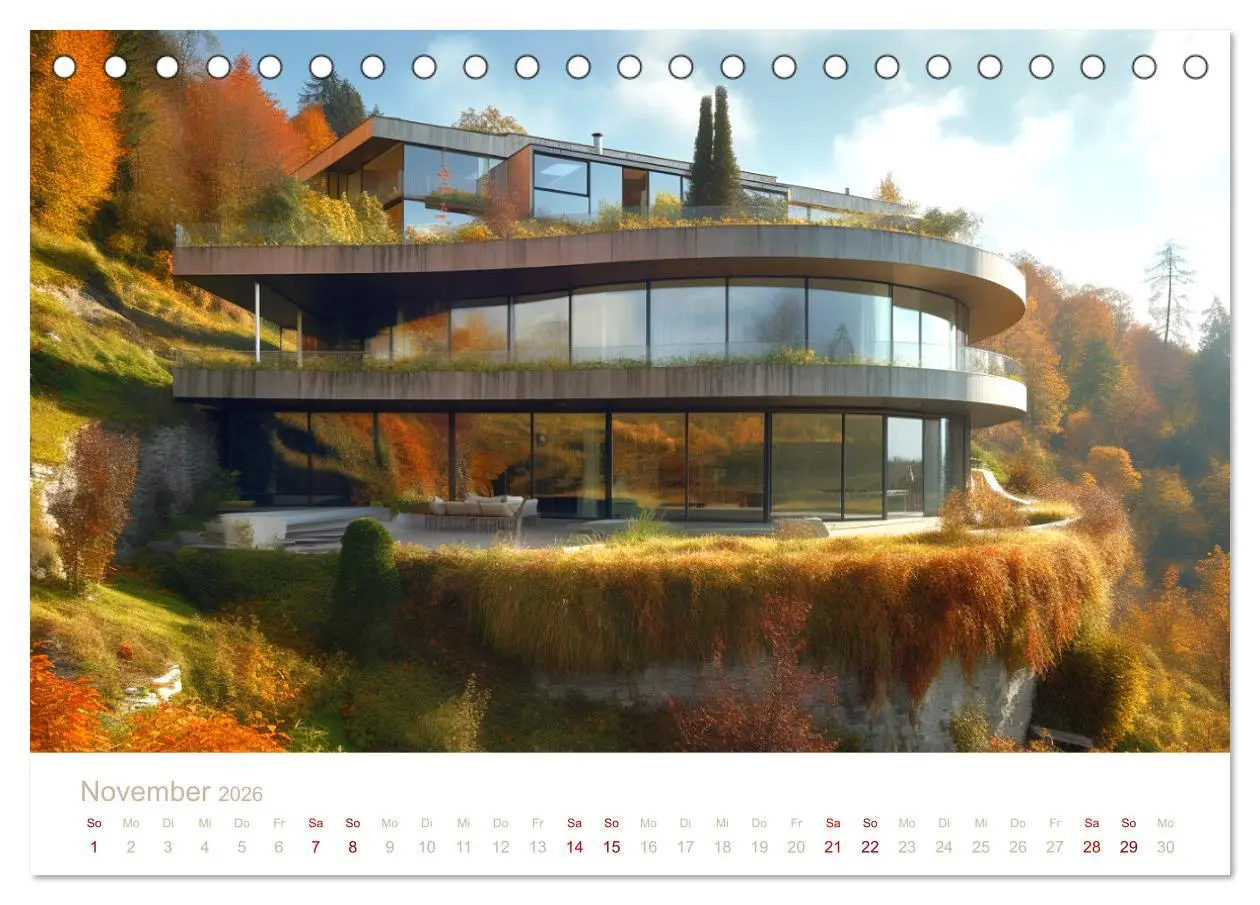 Bild: 9783457528303 | Häuser in den Bergen (Tischkalender 2026 DIN A5 quer), CALVENDO...