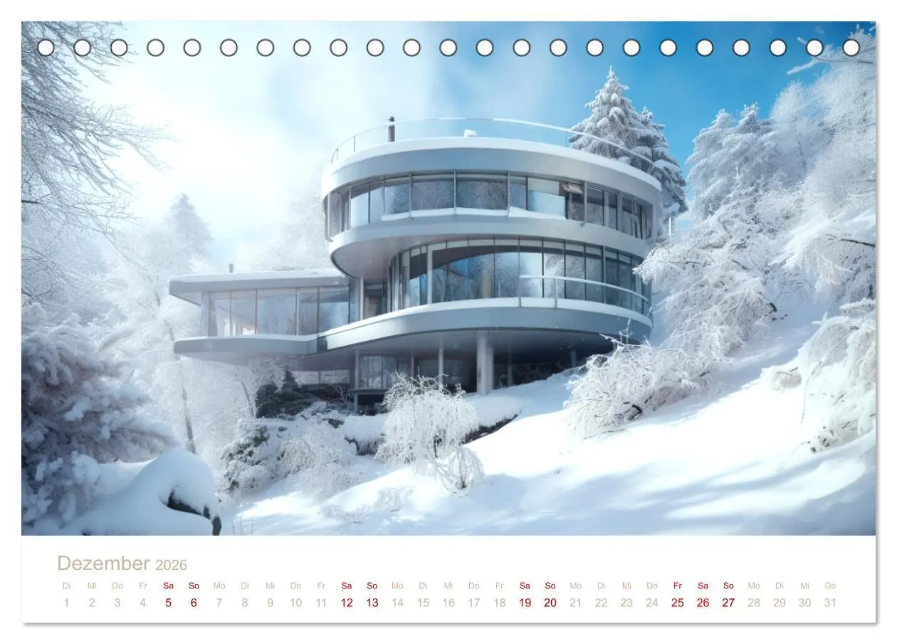 Bild: 9783457528303 | Häuser in den Bergen (Tischkalender 2026 DIN A5 quer), CALVENDO...