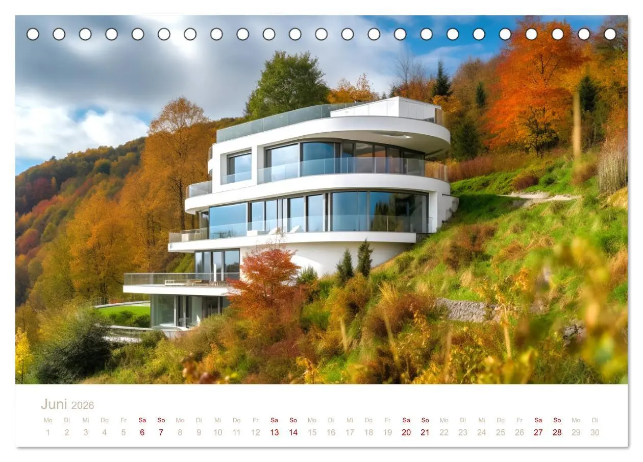 Bild: 9783457528303 | Häuser in den Bergen (Tischkalender 2026 DIN A5 quer), CALVENDO...