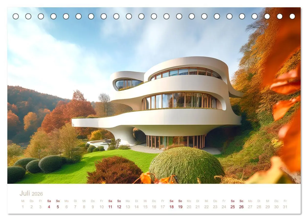 Bild: 9783457528303 | Häuser in den Bergen (Tischkalender 2026 DIN A5 quer), CALVENDO...