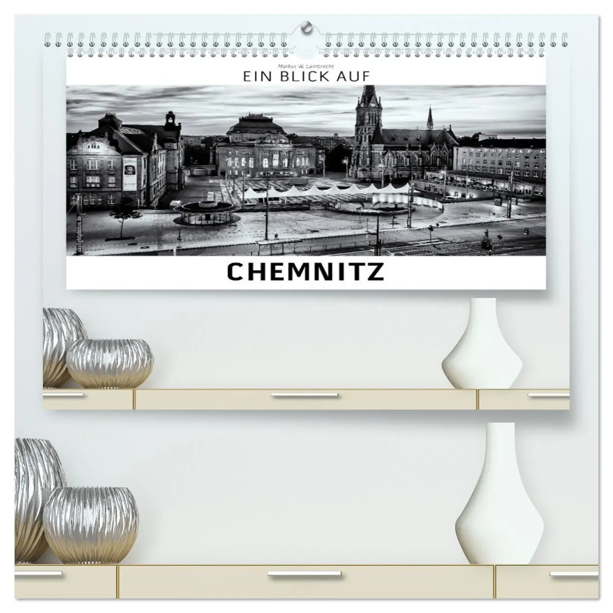 Cover: 9783457768303 | Ein Blick auf Chemnitz (hochwertiger Premium Wandkalender 2026 DIN...