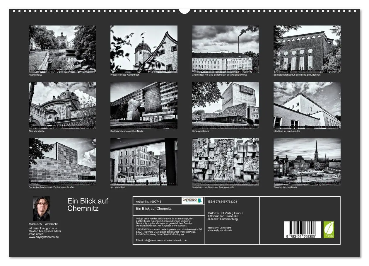 Bild: 9783457768303 | Ein Blick auf Chemnitz (hochwertiger Premium Wandkalender 2026 DIN...