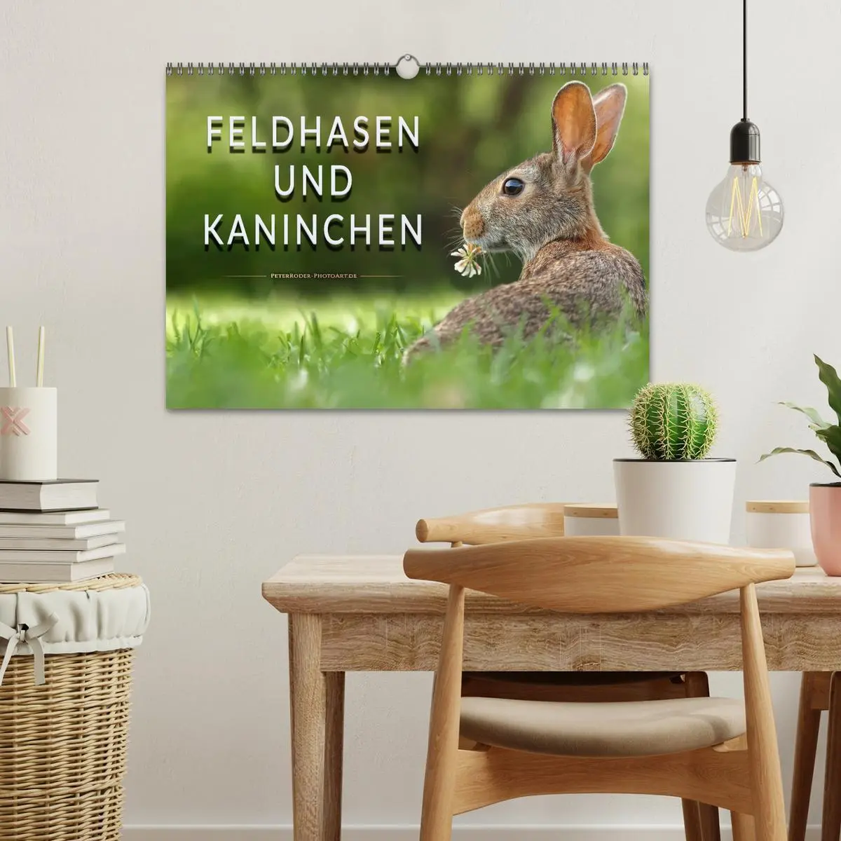 Bild: 9783457838303 | Feldhasen und Kaninchen (Wandkalender 2026 DIN A3 quer), CALVENDO...