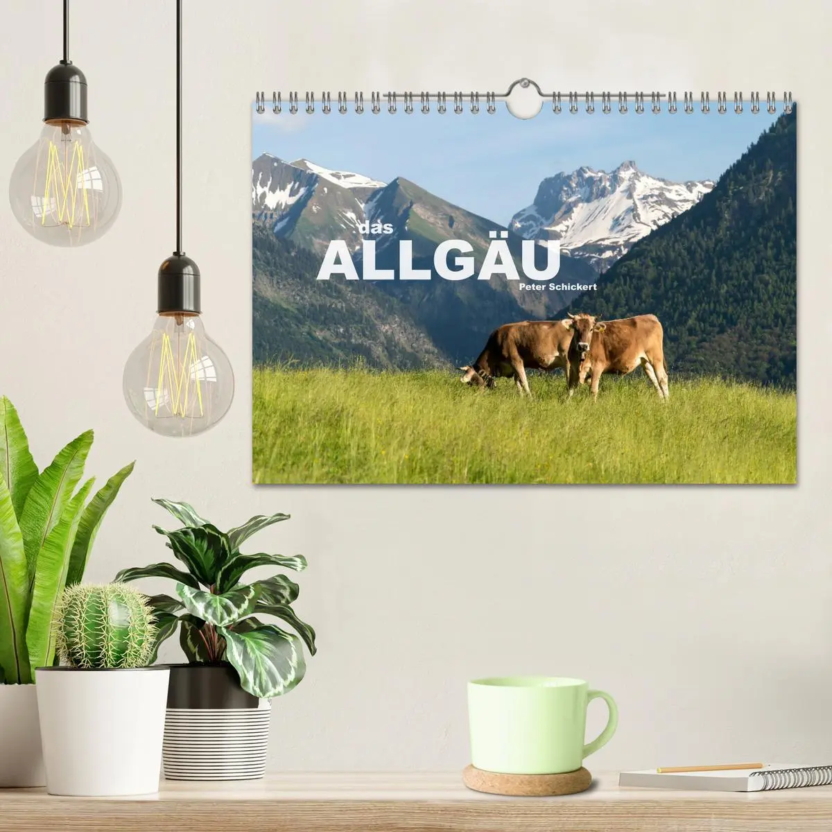 Bild: 9783457908303 | das Allgäu (Wandkalender 2026 DIN A4 quer), CALVENDO Monatskalender