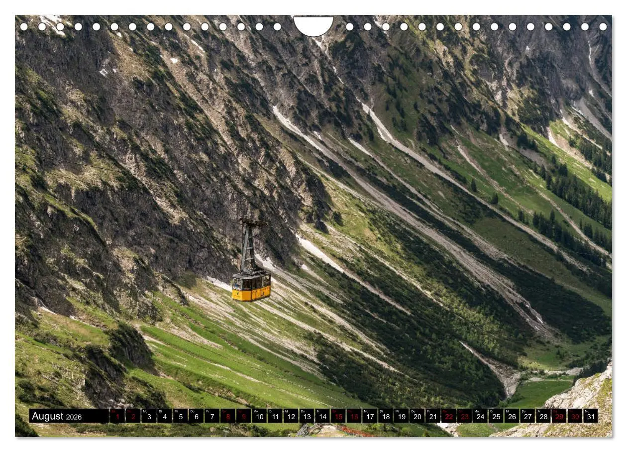 Bild: 9783457908303 | das Allgäu (Wandkalender 2026 DIN A4 quer), CALVENDO Monatskalender