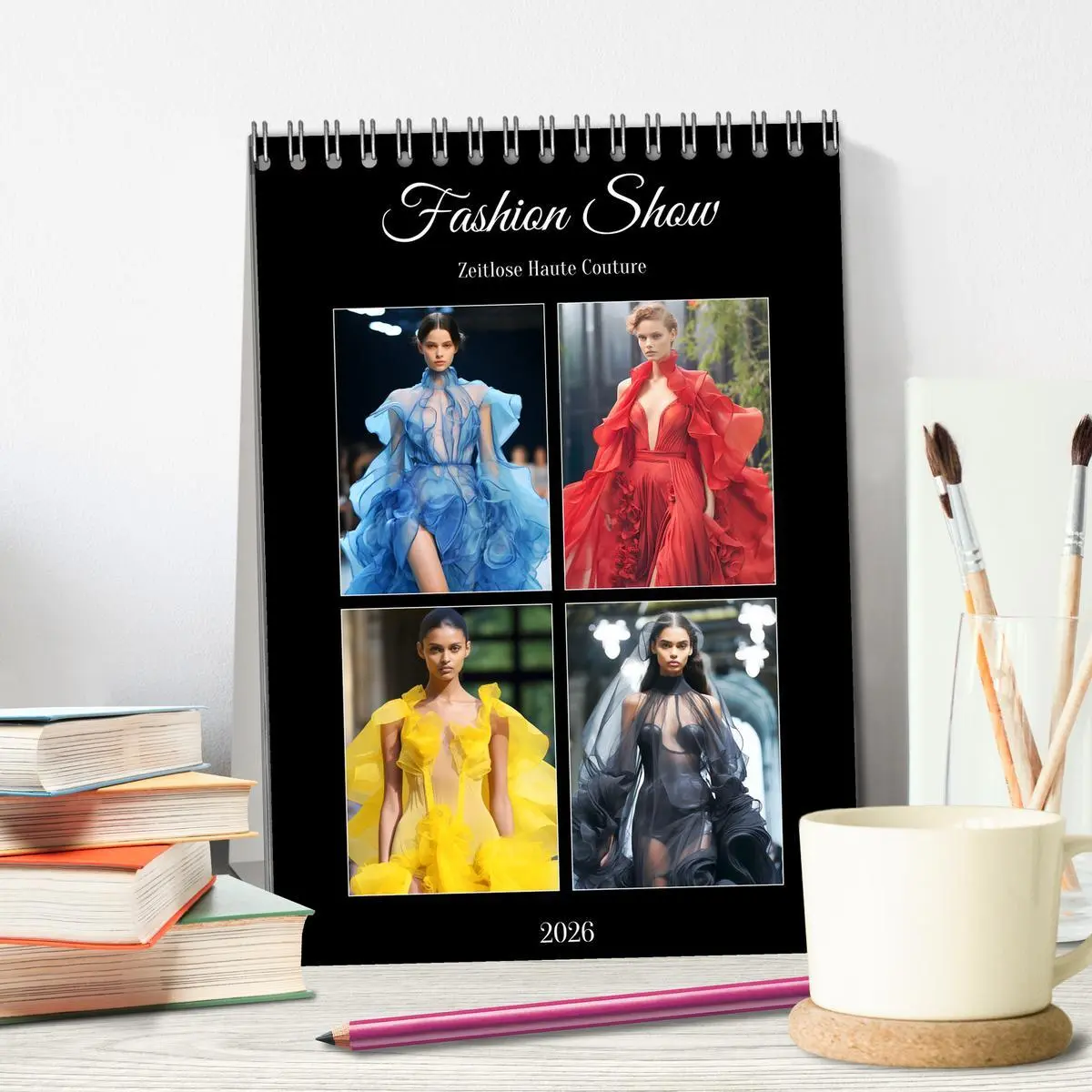 Bild: 9783516308303 | Fashion Show. Zeitlose Haute Coutour (Tischkalender 2026 DIN A5...