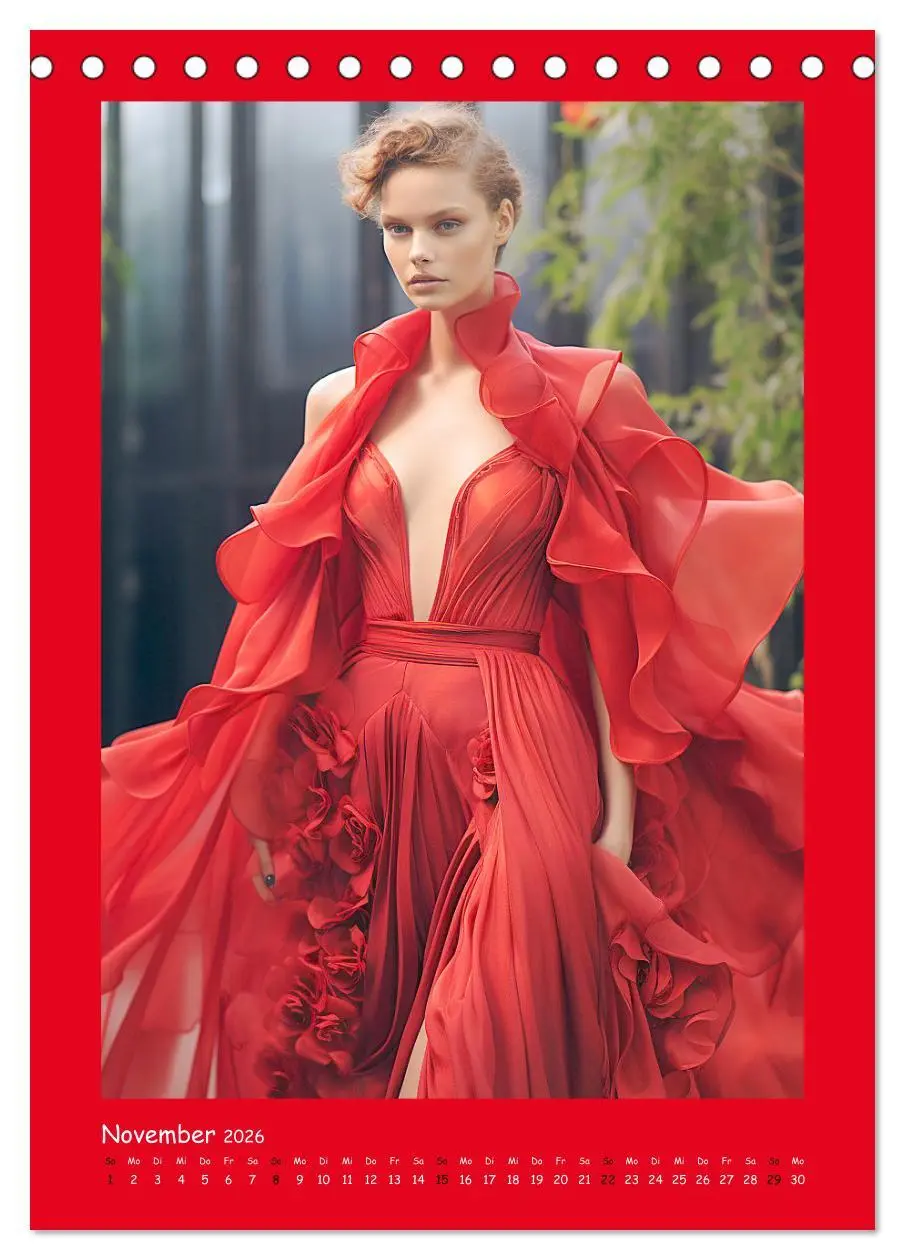 Bild: 9783516308303 | Fashion Show. Zeitlose Haute Coutour (Tischkalender 2026 DIN A5...