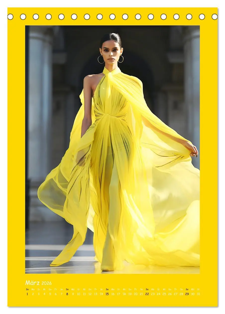 Bild: 9783516308303 | Fashion Show. Zeitlose Haute Coutour (Tischkalender 2026 DIN A5...