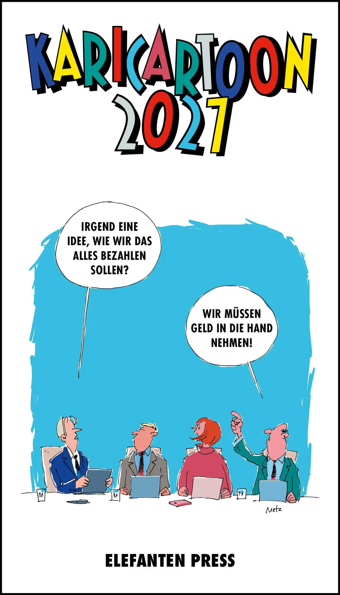 Cover: 9783885208303 | KARICARTOON 2027 | 365 Kari-Cartoons von 90 ZeichnerInnen | Holtfreter