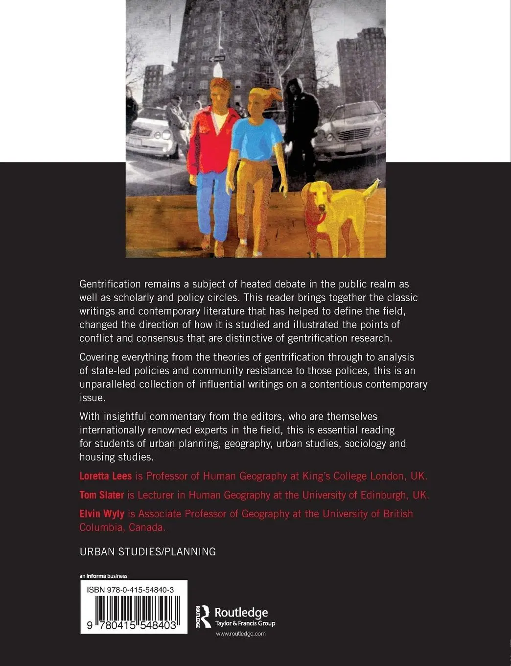 Rückseite: 9780415548403 | The Gentrification Reader | Loretta Lees (u. a.) | Taschenbuch | 2010