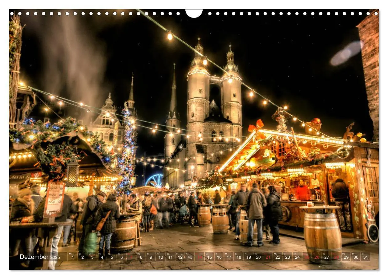 Bild: 9783435668403 | Halle an der Saale - Stadtansichten (Wandkalender 2025 DIN A3...
