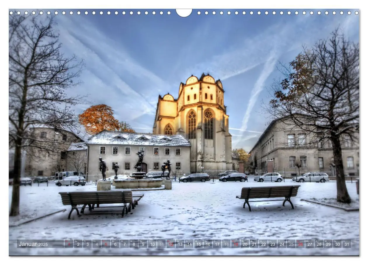 Bild: 9783435668403 | Halle an der Saale - Stadtansichten (Wandkalender 2025 DIN A3...