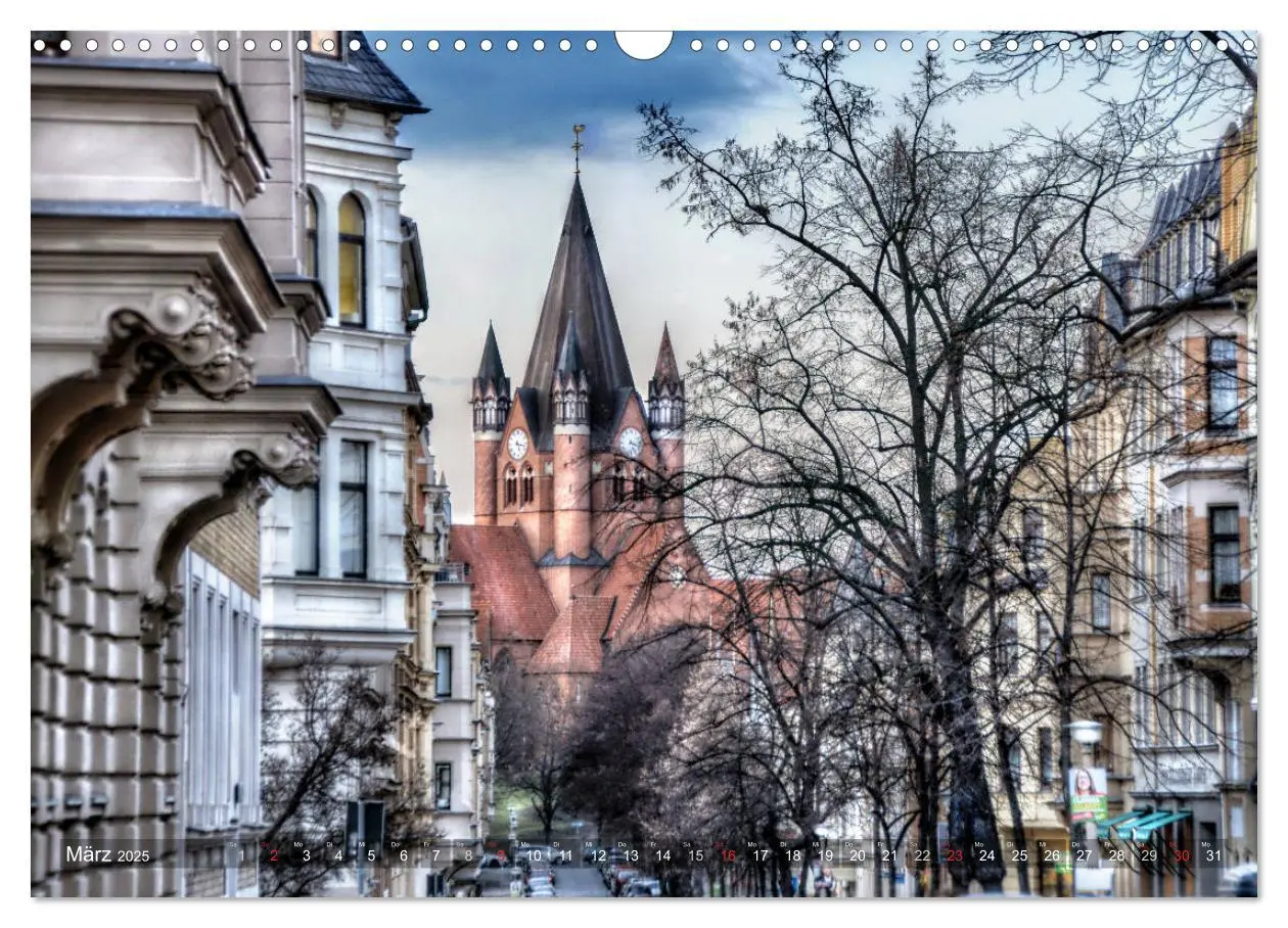 Bild: 9783435668403 | Halle an der Saale - Stadtansichten (Wandkalender 2025 DIN A3...