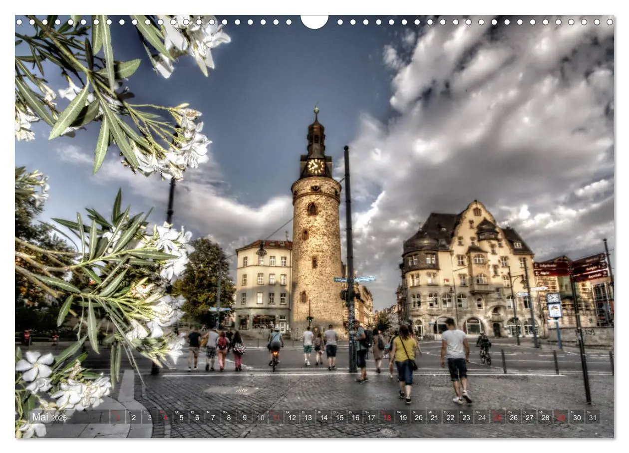 Bild: 9783435668403 | Halle an der Saale - Stadtansichten (Wandkalender 2025 DIN A3...